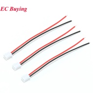 10 Pcs/Batch JST XH 2.54mm Pitch 2 Pin Male Connector Cable XH2.54mm 2P Plug Socket Cable Length 10c