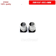 20PCS SMD Aluminum Electrolytic Capacitor 50V1UF 4*5.4MM 1UF50V 50V 1UF