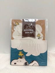 ✈️New ⭐️ Snoopy Relax  & enjoy 信封 + 信紙