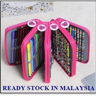 72 Colour Pencil Brushes Stationary Set Zipper Bag