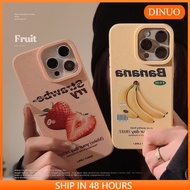 Fresh Strawberry Phone Case Suitable for iphone15/14promax/13/12/11/XR/XS/X/XSMAX/7/8PLUS-DINUO