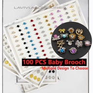 ☁100pcs Baby Brooch (Multiple designs to choose) FREE BOX☜