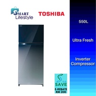 《Save 4.0》Toshiba 5 Star 2-Doors Refrigerator (550L) GR-HG55MDZ(GG)