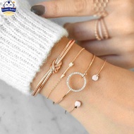 4pcs Open Bangle Bracelet