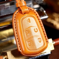 Suitable for Cadillac Car Key Cover ct4ct6ct5 Shaping xt4 Soft xt6 Genuine Leather atxl High-End xt5