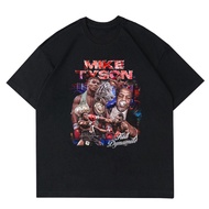 MIKE TYSON T-SHIRT - KID DYNAMITE | MIKE TYSON VINTAGE BOXING T-SHIRT | OVERSIZE MEN'S BLACK BOXING 