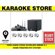 VOSS AUDIO CX202 IN-CEILING SERIES 5.1 HOME THEATER KTV SYSTEM