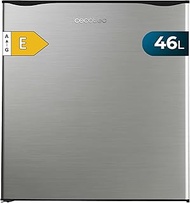 Cecotec Small fridge mini bar 46L GrandCooler 20000 SilentCompress Inox E. Height 48.5 cm, 48 cm wid