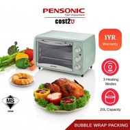 Ready-made inventory [Free Bubble Packing] Pensonic 20L / 23L Electric Oven | PEO-2007X MOV-23B (Gre