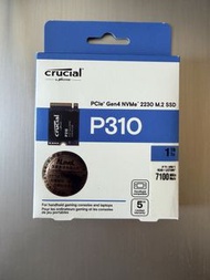 Crucial P310 PCIe Gen4 NVMe 2230 M.2 SSD 1TB