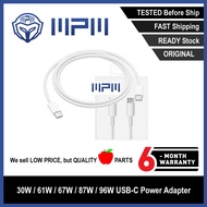 TOP QUALITY USB-C type c Charge Cable 1m / 2m for 30W 61W 87W 96W Power Adapter / Charger MBA Air MB