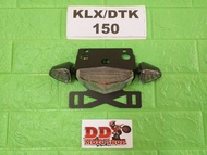 ท้ายสั้น KLX150 DTK150 BF150 DTRACKER150 #โครงเหล็กหนา 1.2 mm #แบบใส่ไฟเลี้ยวแต่ง  ท้ายสั้นklx150/d-