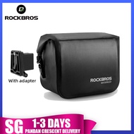 【SG Delivery】ROCKBROS Foldable Bicycle Bag 3-4L Front Bag Backpack Waterproof Bicycle Accessory 3Sixty folding bike Front Bag