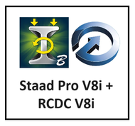 STAAD Pro V8i & RCDC V8i FULL VERSION | LIFETIME USE | NO EXPIRY | COMES IN A USB FLASH DRIVE