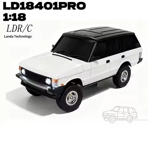 1/18 Scale Ld18401pro Brushless Motor Metal Drive 4wd High-Speed Off-Road Vehicle With Remote Contro
