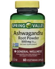 Spring Valley Ashwagandha Root Powder 500mg