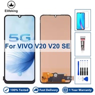 OLED For VIVO V20 V20 SE V2023 V2025 V2024 LCD Display Touch Screen Digitizer Assembly Replacement