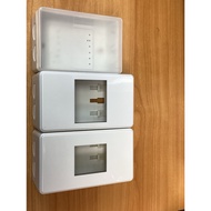 [New Reissue] Plastic Art BOX 2P 3P Bento Switch Circuit Breaker Leakage Double Triple 2P3P Sharing