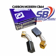 SBj - CARBON BRUSH 64 MODERN/SPULL MESIN BOR