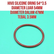 Oring 3.5x47 3.5mm x 47 mm Silicone Seal Thickness 1mm Inner Diameter 47mm Heat Resistant | Hivo Hea