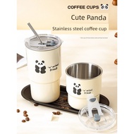 tyson tumbler montigo tumbler Accompanying Office with Straw Stainless Steel Thermos Cup