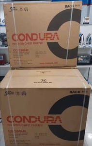 Condura 8.5cu ft Negosyo chest freezer inverter