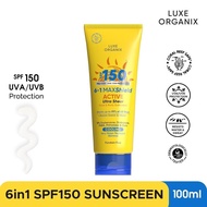 Luxe Organix Spf 150 Maxshield Face &amp; Body Sunscreen 100ml