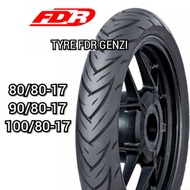 100% ORIGINAL🔥NEW BRAND🔥TYRE FDR GENZI 17 INCH ( 80/80-17 / 90/80-17 / 100/80-17 )