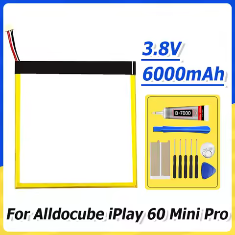 New 3.8V 6000mAh For Alldocube iPlay 60 Mini Pro iPlay60 Mini Pro Tablet PC Battery + Tools