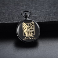 Attack on Titan Peripheral Pocket Watch Two-Dimensional Clock Soldier Changliwell Anime Watch Necklace Quartz Watch