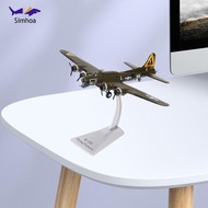 Simhoa 1:200 B17 Aircraft Model with Display Base Alloy Gift Souvenir Aviation