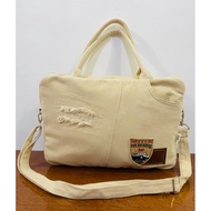 Recycled jeans laptop bag/bag