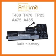 Lenovo T480 T470 A475 A485 built in battery TP25 SB10K97577 laptop battery replacement T570 Series 0