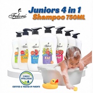 Felora Junior Kids Head to Toe 4 in 1 Soft Smooth Clean Baby Body Shampoo