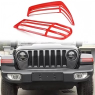 Headlamp Wheel Eyebrow Tail Light Guards Trim For 2018-2025 Jeep Wrangler JL JLU 4XE Rubicon Sahara 