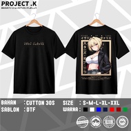 T-SHIRT KAOS DISTRO EVELYN CHEVALIER ZENLESS ZONE ZERO BY PROJECT K