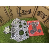 FURIOUS ONE CRANKCASE RH HONDA EX5 Class-1 COMBO SET (3 in 1)Cover Engine Belah Clucth One Ten