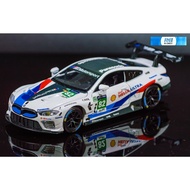 Rally Racing Car Model BMW HUADAWEI 1:32 Panasonic M8 GTE No.82 Dakar Dekra Toy