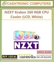 NZXT Kraken 360 RGB CPU Cooler (LCD, White)