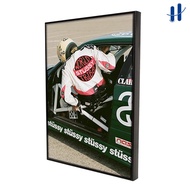 Haydecor Ferrari F1 Stussy Frame Sportscar Frame Wall Decoration Car Room Display Aesthetic