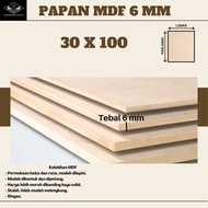 PAPAN MDF Tebal 5mm Ukuran 20x20 - 30x100 / KAYU PAPAN MDF
