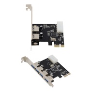 SWEET~ USB3 0 PCIE Expansion Card Adapter PCIE 2 4 Port USB3 0 Controller PCIe Card