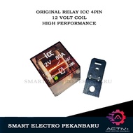 ORIGINAL RELAY 12VOLT 4KAKI 80A RELAY 4 Legs Transparent 12 Volt 12V 80A 40A HORN LIGHTS RELAY RELAY