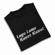 T-SHIRT WITH WORDS - OLD SONGS WITH WRIST CASSETTE BETAWI T-SHIRT/ T-SHIRT/ DISTRO T-SHIRT/ MEN'S T-