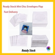 Enevelope Mini CD Envelope 100pcs Protective White Paper CD DVD Disc Storage Bag Envelopes Flap