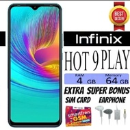 Hp Infinix hot 9 play RAM 4 64 GB second