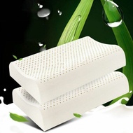 H-66/ Factory Wholesale Latex Pillow Single Sleep Helping Pillow Latex Memory Pillow Particles Massage Pillow Neck Prote