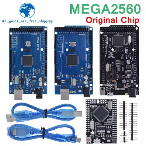 TZT Mega2560 ATMEGA16U2 / Pro Mini MEGA 2560 Mega+WiFi R3 ATmega2560 CH340G For Arduino Mega R3 Deve