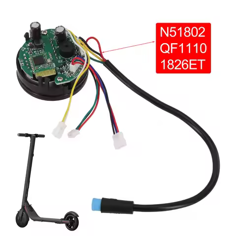 Dashboard For Ninebot ES2 E22 E23 E24 E25 Electric Scooter Circuit Board Panel Display Control Black