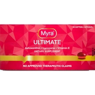 MYRA Ultimate Vitamin E + Lycopene + Astaxanthin 30 Capsules ( 1 Box )